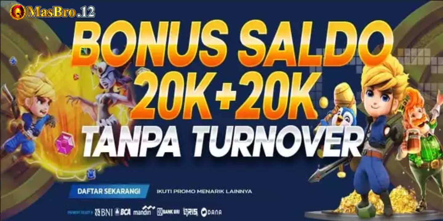 BONUS PERDANA 20K+20K TANPA TO